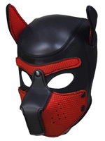 Puppy Dog Mask - Noir / rouge