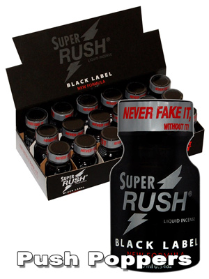 BOX SUPER RUSH BLACK small - 18 x