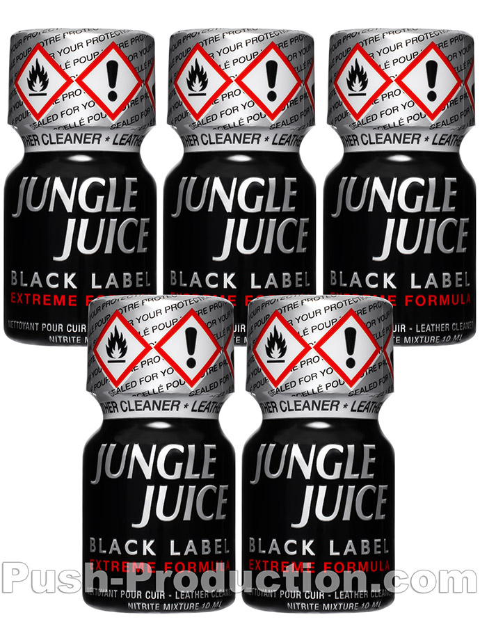 Poppers Jungle Juice Black Label small x5