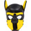 Puppy Dog Mask - Noir / jaune