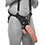 King Cock - 12 inch Hollow Strap-On Suspender System - Peau clai